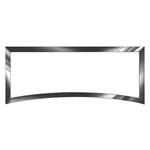 1928-1931 Model A Closed Car Windshield Frame, Polished