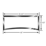 1932 Ford Roadster and Phaeton Windshield Frame, Chrome