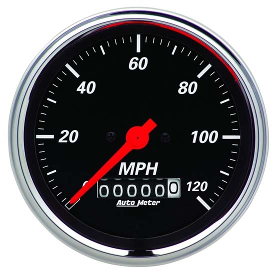 Auto Meter 1479 Designer Black Air-Core Speedometer Gauge, 3-3/8 Inch Auto Meter 1479 Designer Black Air-Core Speedometer Gauge, 3-3/8 Inch