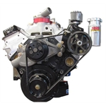 KRC KIT16312110 Basic Serpentine Drive Kit-S/B Chevy Head Mt Pump/Tank