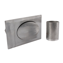 45 Degree Flat Series LH Hinge Fuel Doors