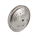 Pedal Car Parts, 7-1/2 Inch Ripple Wheel, 4 Inch Hubcap