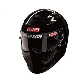 Garage Sale - Simpson Speedway RX Helmet SA2010, Black, Size 7-3/8