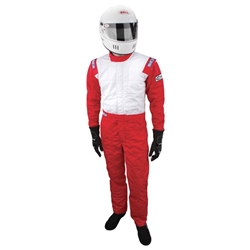 Garage Sale - Sparco Jade Top Suit - 3.2A/5 SFI, Red, Medium