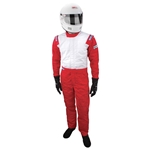 Garage Sale - Sparco Jade Top Suit - 3.2A/5 SFI, Red, Medium