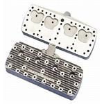 Offenhauser 1068-400 1939-48 Ford Flathead Finned Aluminum Heads