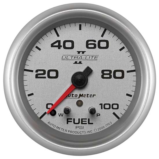 Auto Meter 7763 Ultra-Lite II Digital Stepper Motor Fuel Press Gauge Auto Meter 7763 Ultra-Lite II Digital Stepper Motor Fuel Press Gauge
