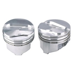 KB Chevy 383 Hypereutectic Pistons, Dish, 5.7 Inch Rod