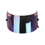 Simpson Racing Helmet Iridium Shield - Shark and Vudu