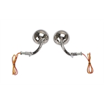 1930-31 Ford Model A Stainless Steel Cowl Lights