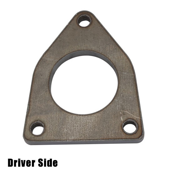 GM 5.3/6.0 Truck Exhaust Flanges, Mild Steel, 2.25 Inch GM 5.3/6.0 Truck Exhaust Flanges, Mild Steel, 2.25 Inch