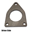 GM 5.3/6.0 Truck Exhaust Flanges, Mild Steel, 2.25 Inch GM 5.3/6.0 Truck Exhaust Flanges, Mild Steel, 2.25 Inch