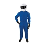 Garage Sale - Sparco Jade One Piece Three Layer Racing Suit, Blue, Size Xl