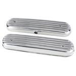 Chevy LS1/LS6 Finned Valve Covers, Polished
