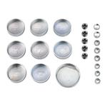 Chevy 400 V8 Brass Freeze Plug Set