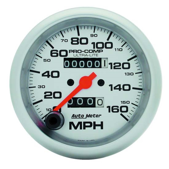 Auto Meter 4493 Ultra-Lite Mechanical Speedometer, 120 MPH, 3-3/8 Inch Auto Meter 4493 Ultra-Lite Mechanical Speedometer, 120 MPH, 3-3/8 Inch