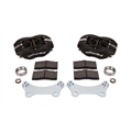 Wilwood Disc Brake Kit for 1949-54 Chevy Spindles, 4-Piston, Vented Rotor
