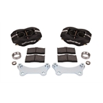 Wilwood Disc Brake Kit for 1949-54 Chevy Spindles, 4-Piston, Vented Rotor
