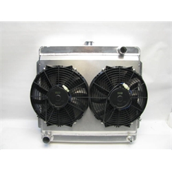 Garage Sale - AFCO Mopar A, B and E Body Radiator With Fan And Shroud ...