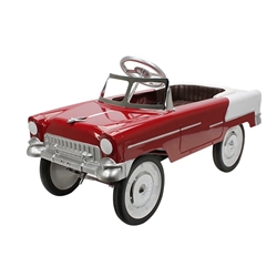 Garage Sale - 1955 Red & Beige Chevy Pedal Car