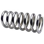 Mustang II-Pinto Stock Diameter Coil Spring - Chrome