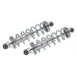 Alum. Small Body Coilover Shock, 6 Inch Polished, Spring Rate 12 Inch-95 lbs