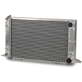AFCO 80104NA Scirocco-Style Dual Pass Radiator RH In/Outlet 1.25 OD LF