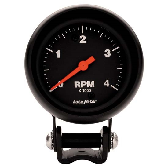 Auto Meter 2890 Z-Series Air-Core Pedestal Tach, 4k RPM, 2-5/8 Inch Auto Meter 2890 Z-Series Air-Core Pedestal Tach, 4k RPM, 2-5/8 Inch