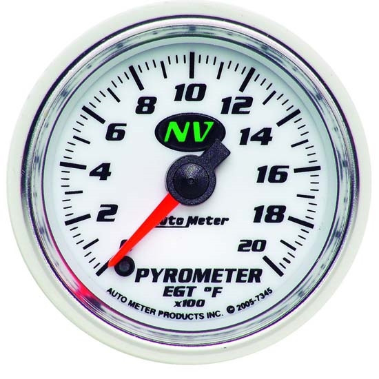 Auto Meter 7345 NV Digital Stepper Motor Pyrometer Gauge, 2-1/16 Inch Auto Meter 7345 NV Digital Stepper Motor Pyrometer Gauge, 2-1/16 Inch