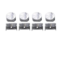 KB Claimer Chevy 350 Hypereutectic Pistons, Flat Top, 5.7 Rod