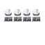KB Claimer Chevy 350 Hypereutectic Pistons, Flat Top, 5.7 Rod KB Claimer Chevy 350 Hypereutectic Pistons, Flat Top, 5.7 Rod