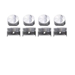 KB Claimer Chevy 350 Hypereutectic Pistons, Flat Top, 5.7 Rod