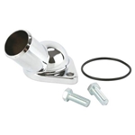 Chrome Water Neck Housing for 1955-65 Small Block Chevy V8, O-Ring Style