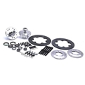 Wilwood Disc Brake Kit for 1949-54 Chevy Spindles, 4-Piston, Steel Rotor