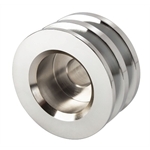 Chrome Dual Goove Alternator Pulley