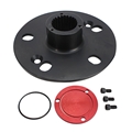 Speedway Steel Drive Flange Kit, 5-on-5 Inch and 4-3/4 Inch