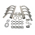 GM LS1 Lake Style Header Kit, 1-5/8 Tube, 4 Inch Cone