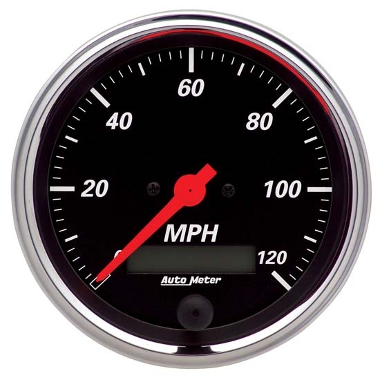 Auto Meter 1481 Designer Black Air-Core Tach/Speedometer Combo Gauge Auto Meter 1481 Designer Black Air-Core Tach/Speedometer Combo Gauge