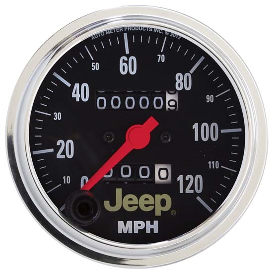 Auto Meter 880245 Jeep Mechanical Speedometer Gauge, 3-3/8 Inch Auto Meter 880245 Jeep Mechanical Speedometer Gauge, 3-3/8 Inch