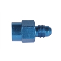 Fragola 495020 Pressure Fitting 1/8 Inch Female to AN3 Male - Blue