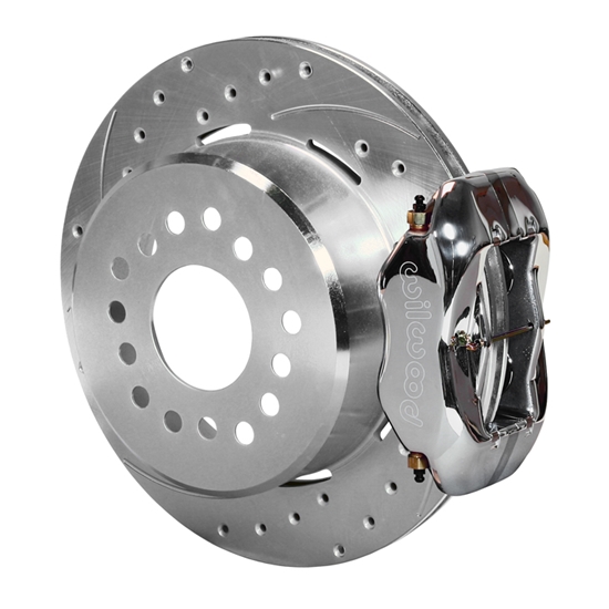 Wilwood 1407141ZP FDL Rear Brake Kit, Chevy 12 Bolt w/ CClips