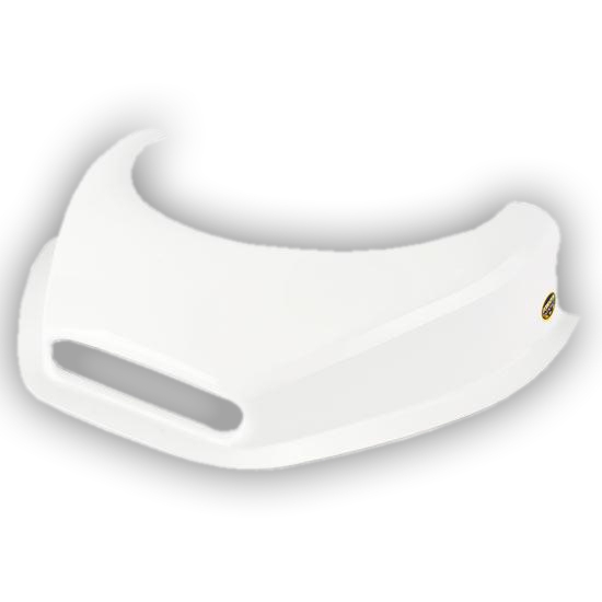 Dominator White Hood Scoop with Hole