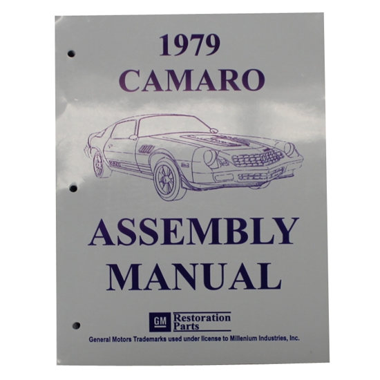 1979 Camaro Assembly Manual 1979 Camaro Assembly Manual
