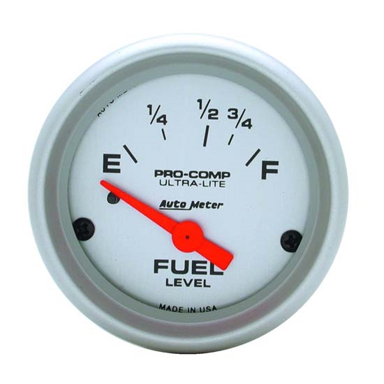 Auto Meter 4318 Ultra-Lite Air-Core Fuel Level Gauge, 2-1/16 Inch Auto Meter 4318 Ultra-Lite Air-Core Fuel Level Gauge, 2-1/16 Inch
