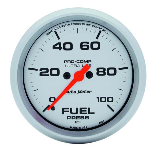 Auto Meter 4463 Ultra-Lite Digital Stepper Motor Fuel Pressure Gauge Auto Meter 4463 Ultra-Lite Digital Stepper Motor Fuel Pressure Gauge