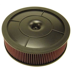 K&N Filters 61-4020 Flow Control Air Cleaner-Holley 4BBL w/ Choke Horn