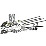 Deluxe Coil-Over Rear Suspension Kit, Plain Finish
