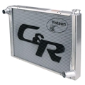 C&R Radiators Chevy Aluminum Radiator, 19 x 31 Inch