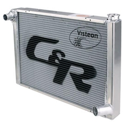 C&R Radiators Chevy Aluminum Radiator, 19 x 31 Inch