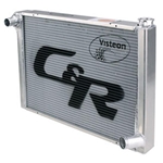 C&R Radiators Chevy Aluminum Radiator, 19 x 31 Inch